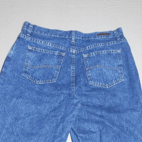 Lee jeans women's size 10 Medium denim blue colour Relaxed fit Straight Leg - Picture 4 of 12